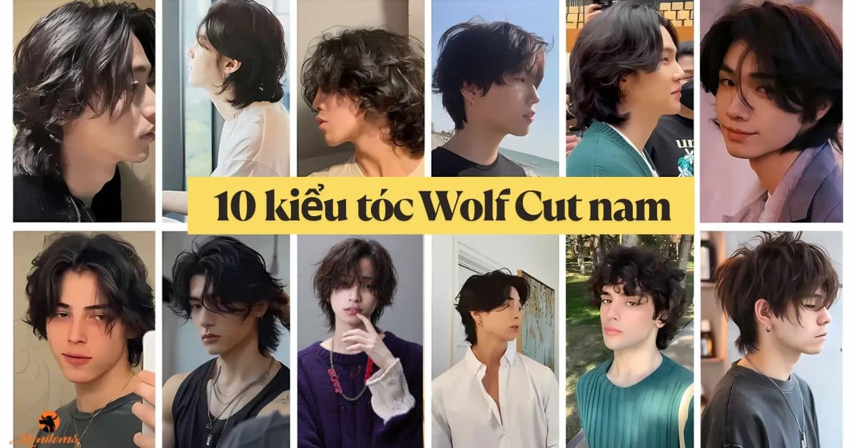 "Cẩm Nang" Wolf Cut 2025: Khám Phá Top 10 Kiểu Tóc Wolf Cut Nam Cá Tính Nhất