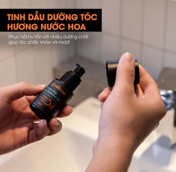 Tinh Dầu Dưỡng Tóc Nam Hương Nước Hoa Menitems – Vũ Khí Bí Mật Cho Mái Tóc Bồng Bềnh, Nam Tính