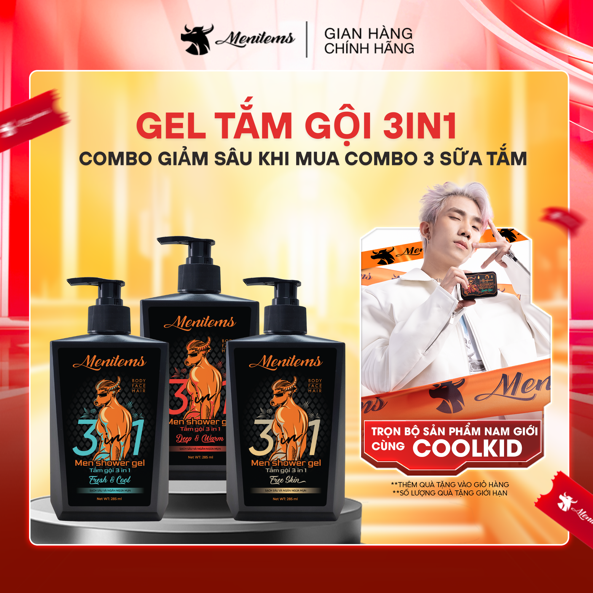 Sữa Tắm 3 IN 1
