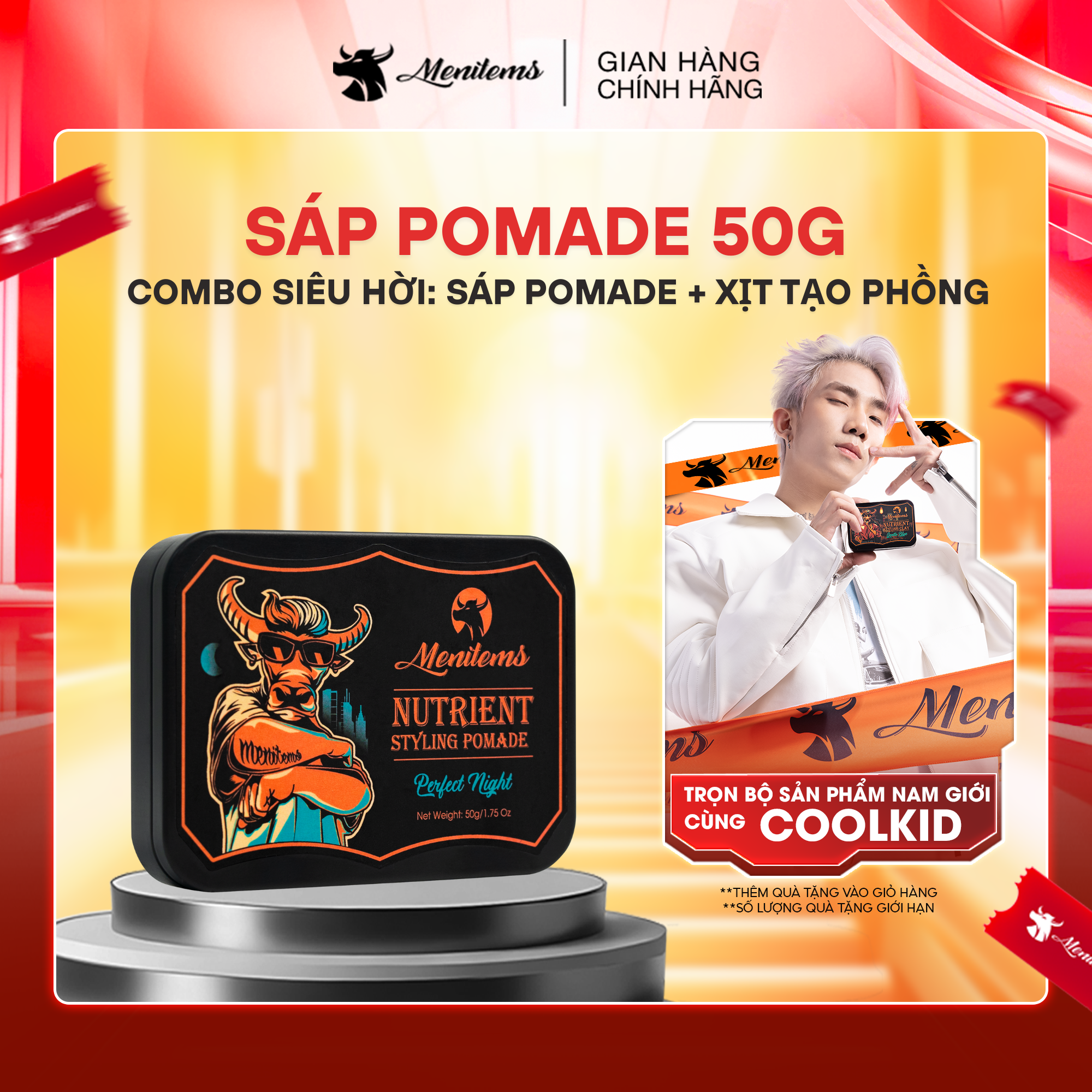 Nutrient Styling Pomade - Perfect Night 50gr