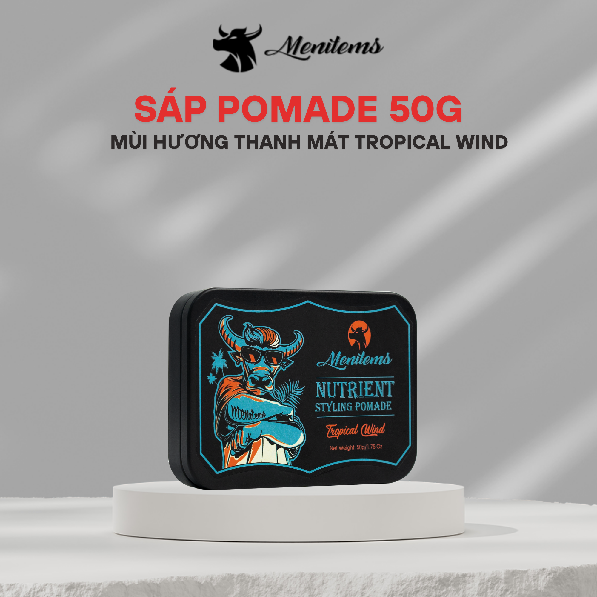 Sáp Vuốt Tóc Dưỡng Pomade - Tropical Wind