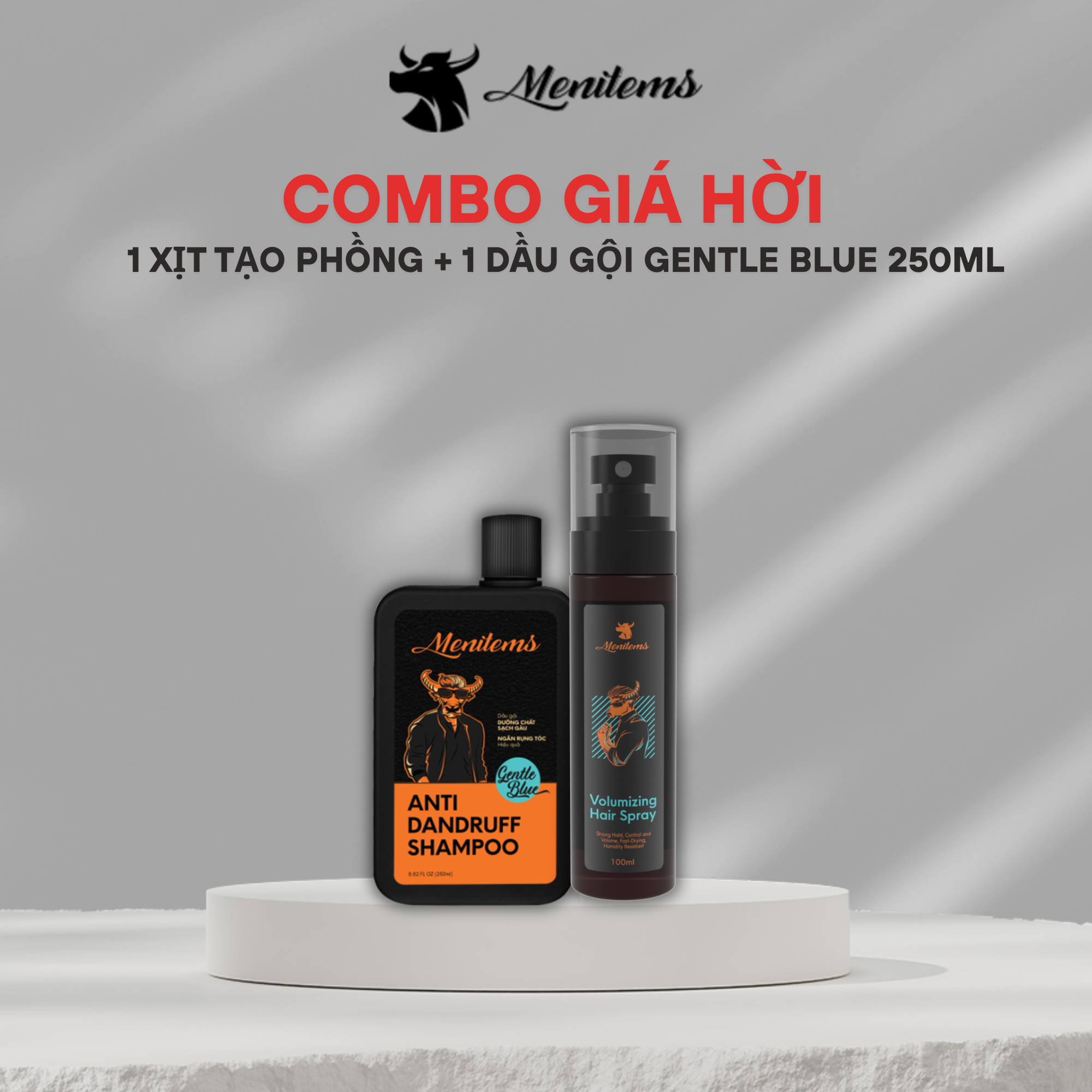 Xịt Phồng Tạo Kiểu Menitems