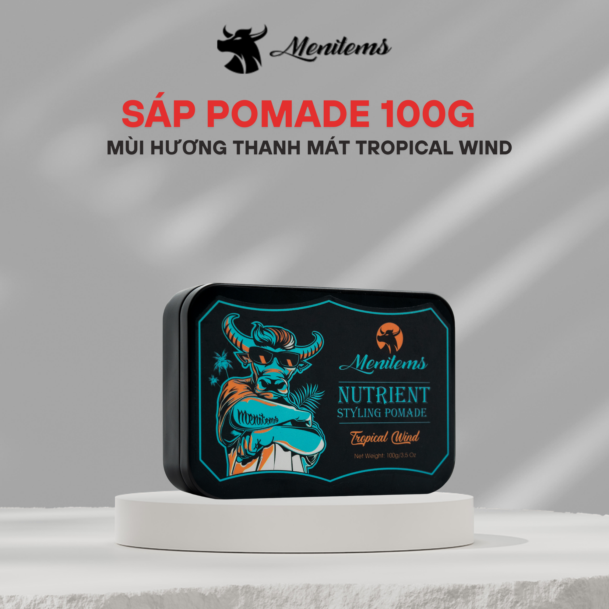 Sáp Vuốt Tóc Dưỡng Pomade - Tropical Wind