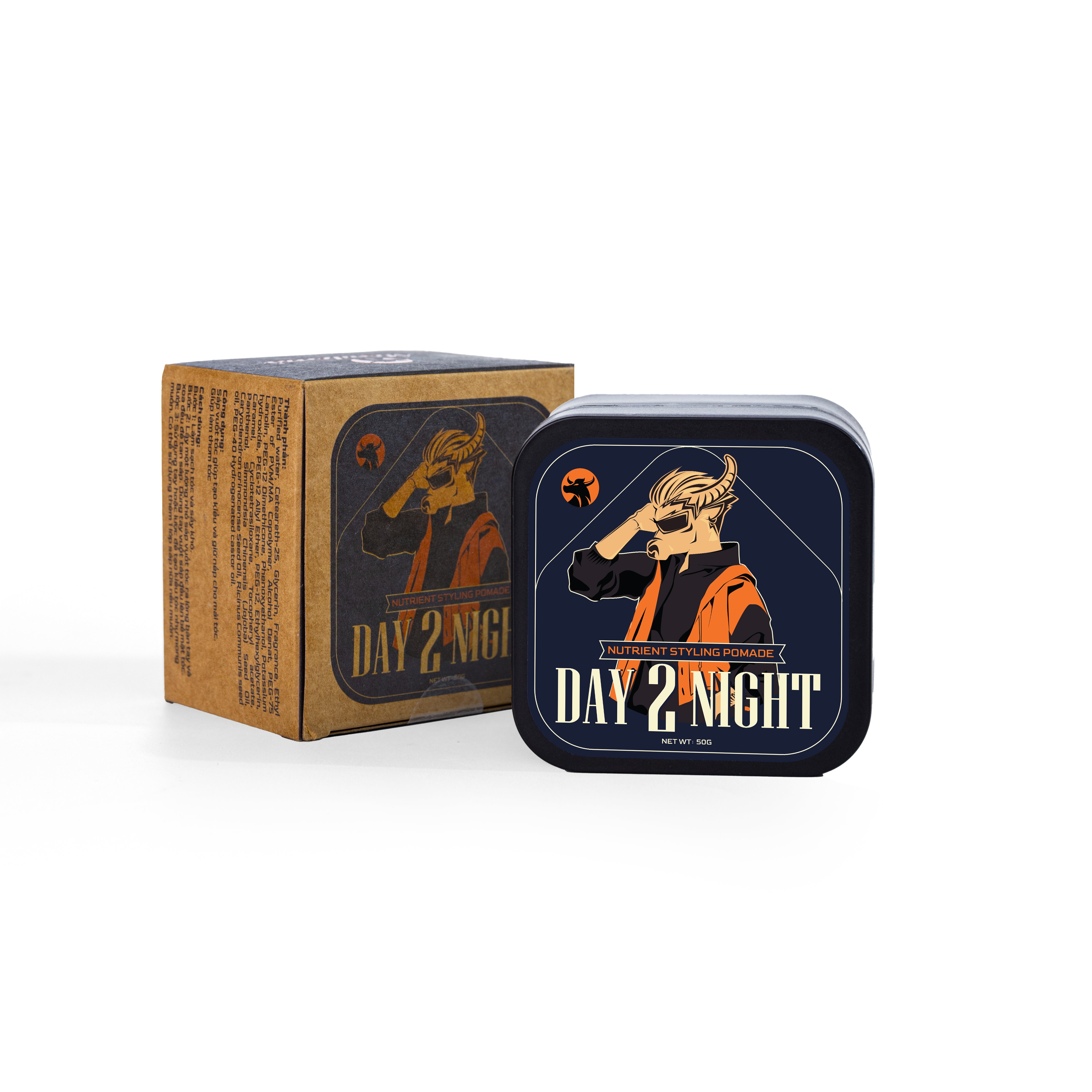 Thạch Vuốt Tóc - Day 2 Night Gel Pomade