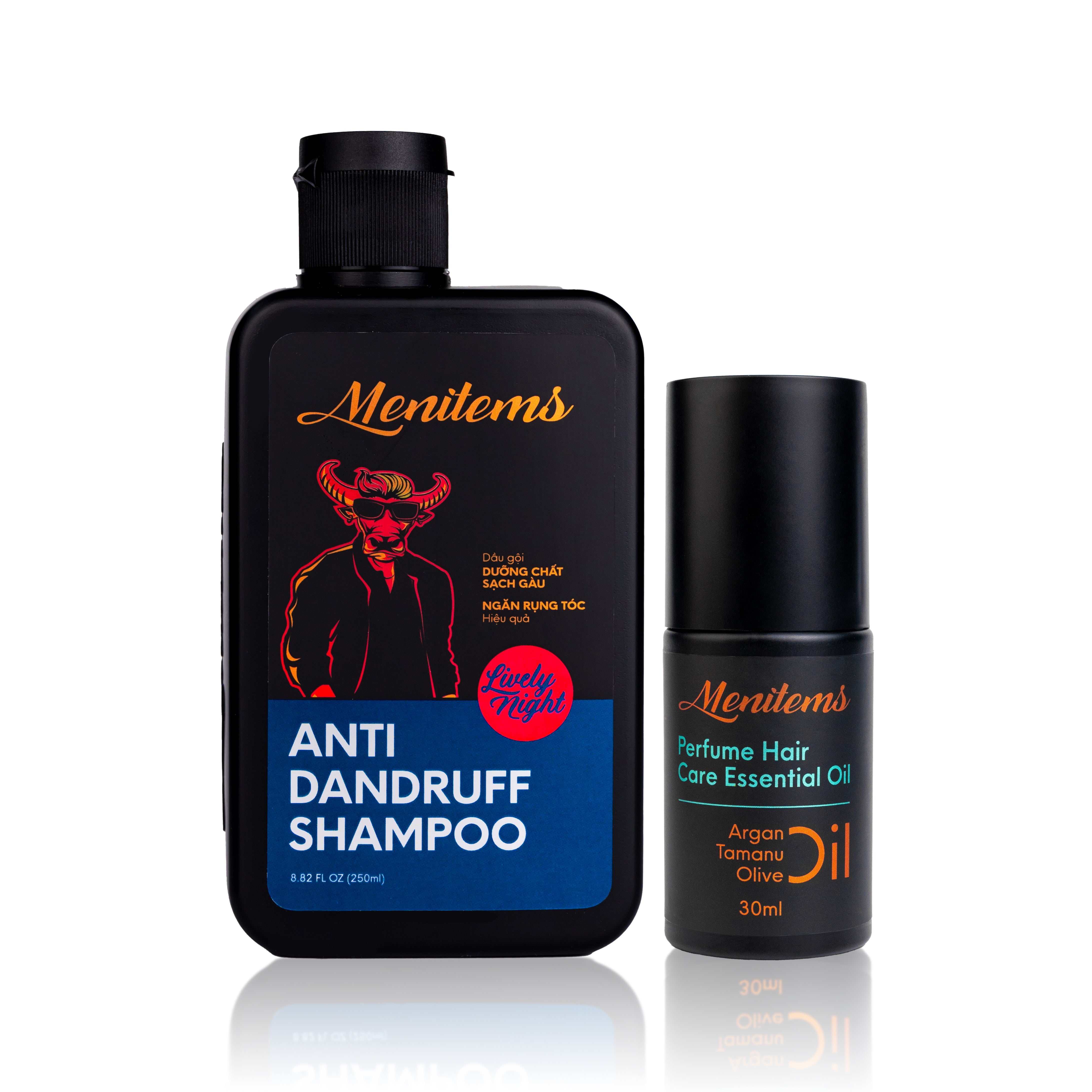 Bộ Chăm Sóc & Dưỡng Tóc Menitems