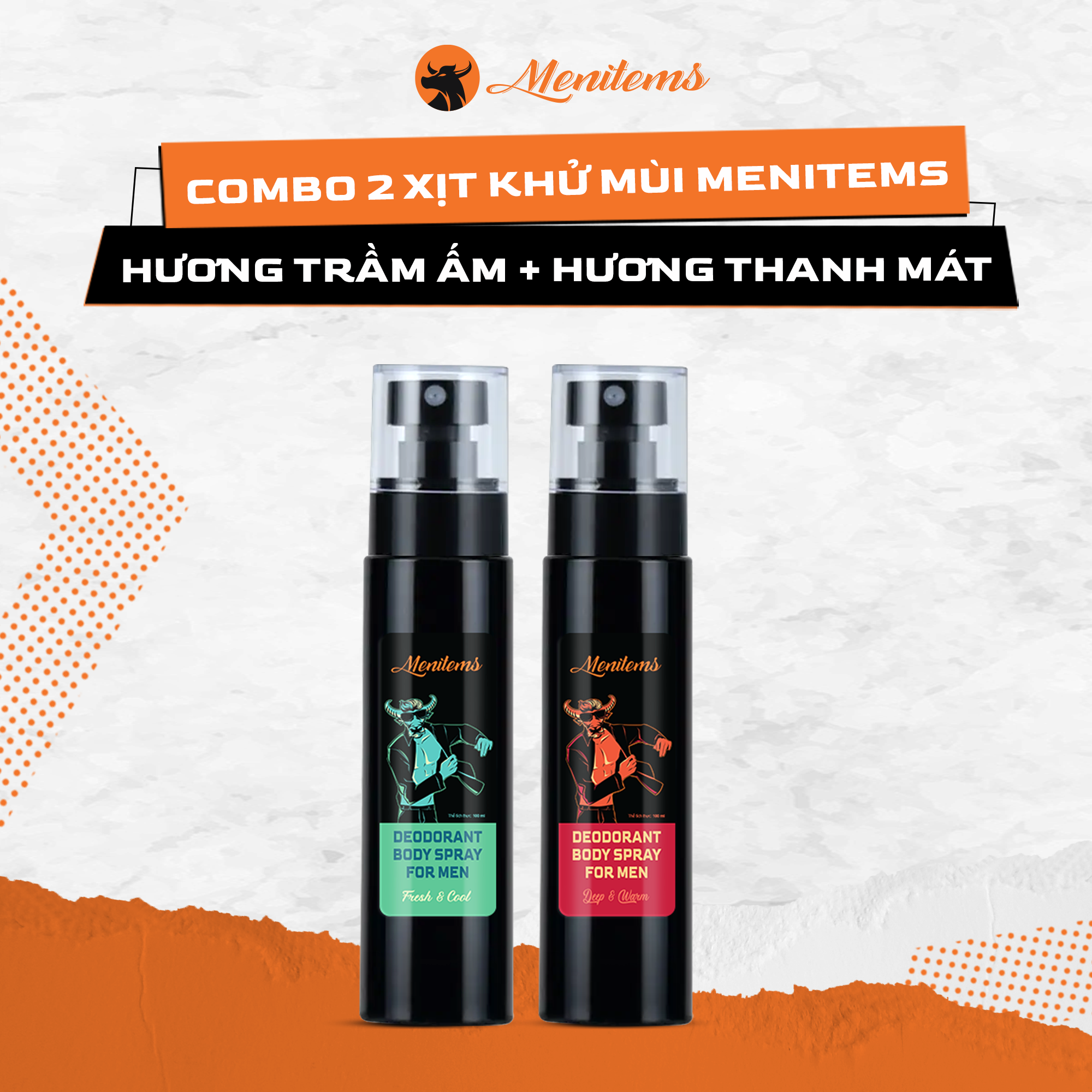 Bộ Sản Phẩm Khử Mùi & Chăm Sóc Cơ Thể