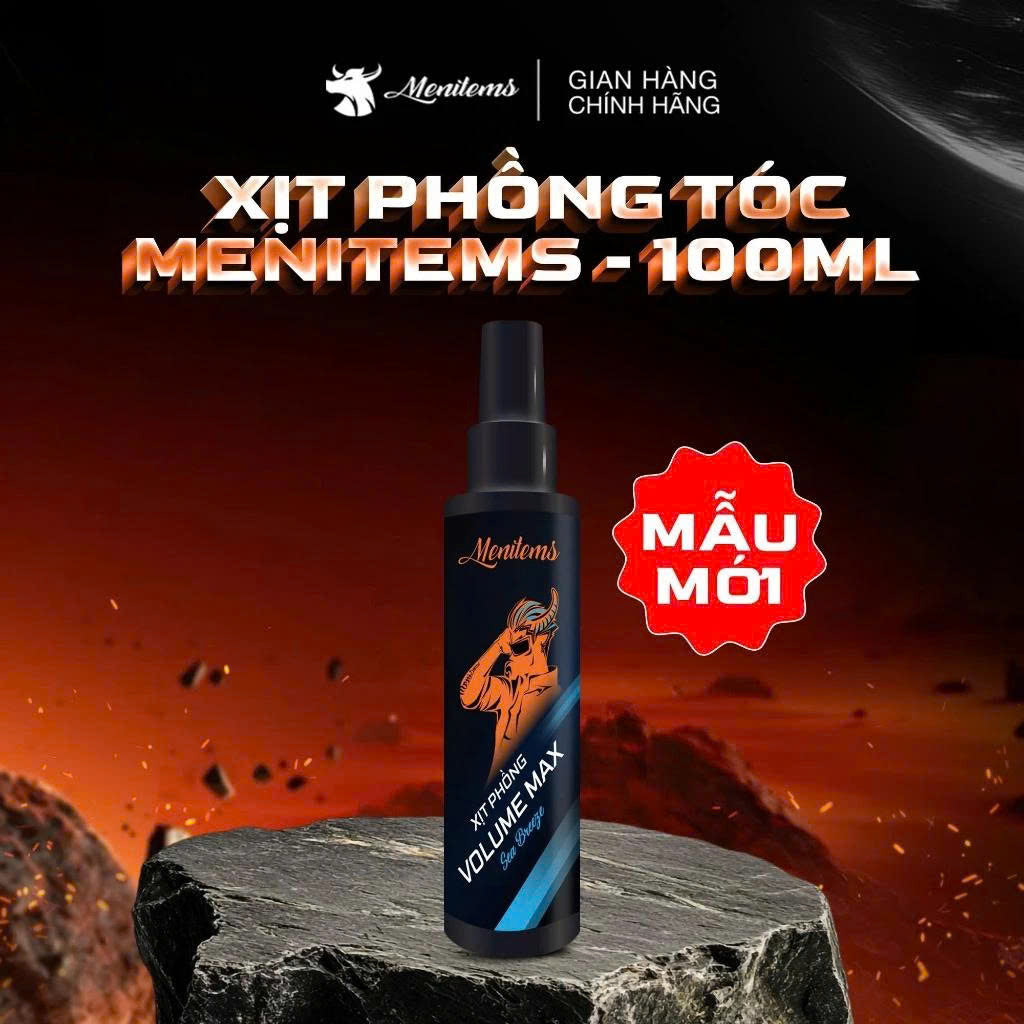 Xịt Phồng Tạo Kiểu Menitems