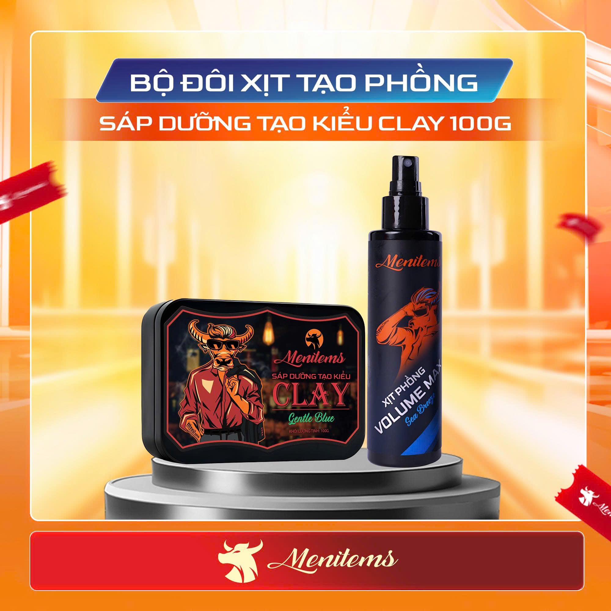 Xịt Phồng Tạo Kiểu Menitems