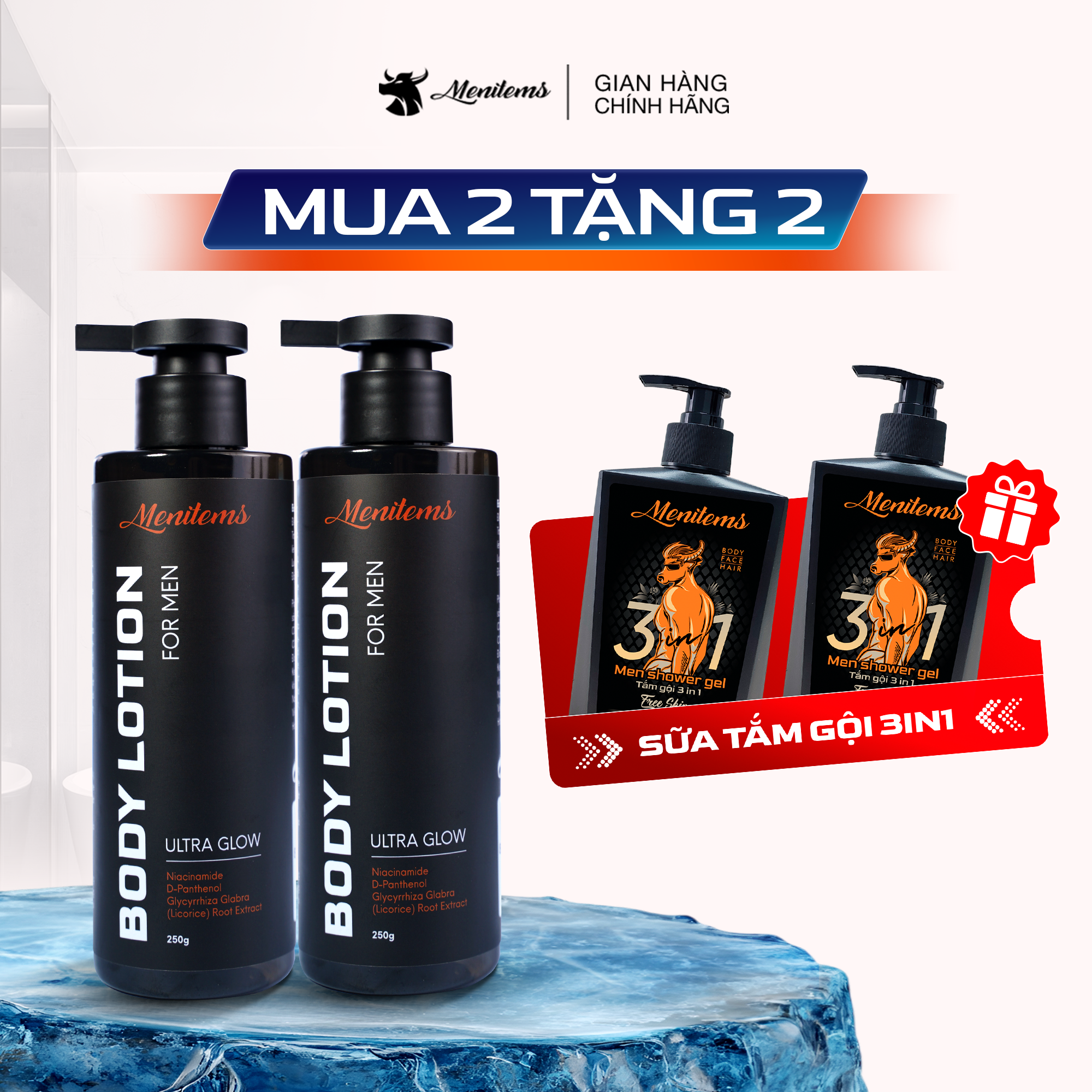SỮA DƯỠNG THẾ BODY LOTION ULTRA GLOW