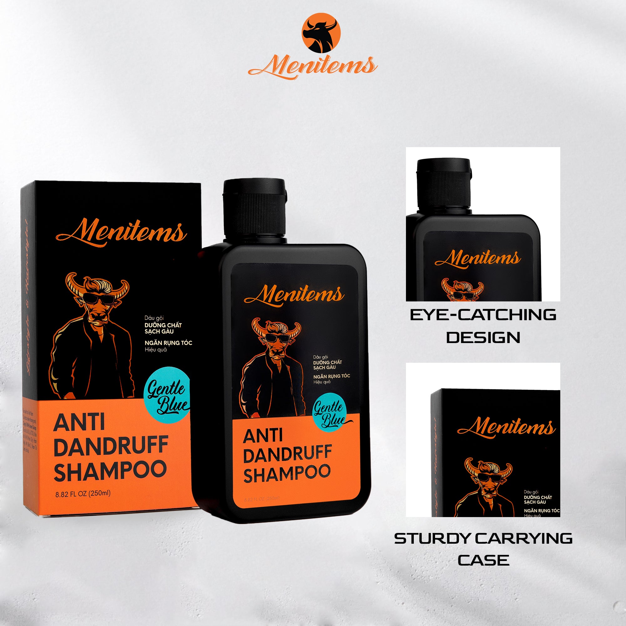 Menitems Anti-dandruff Shampoo 250ml 