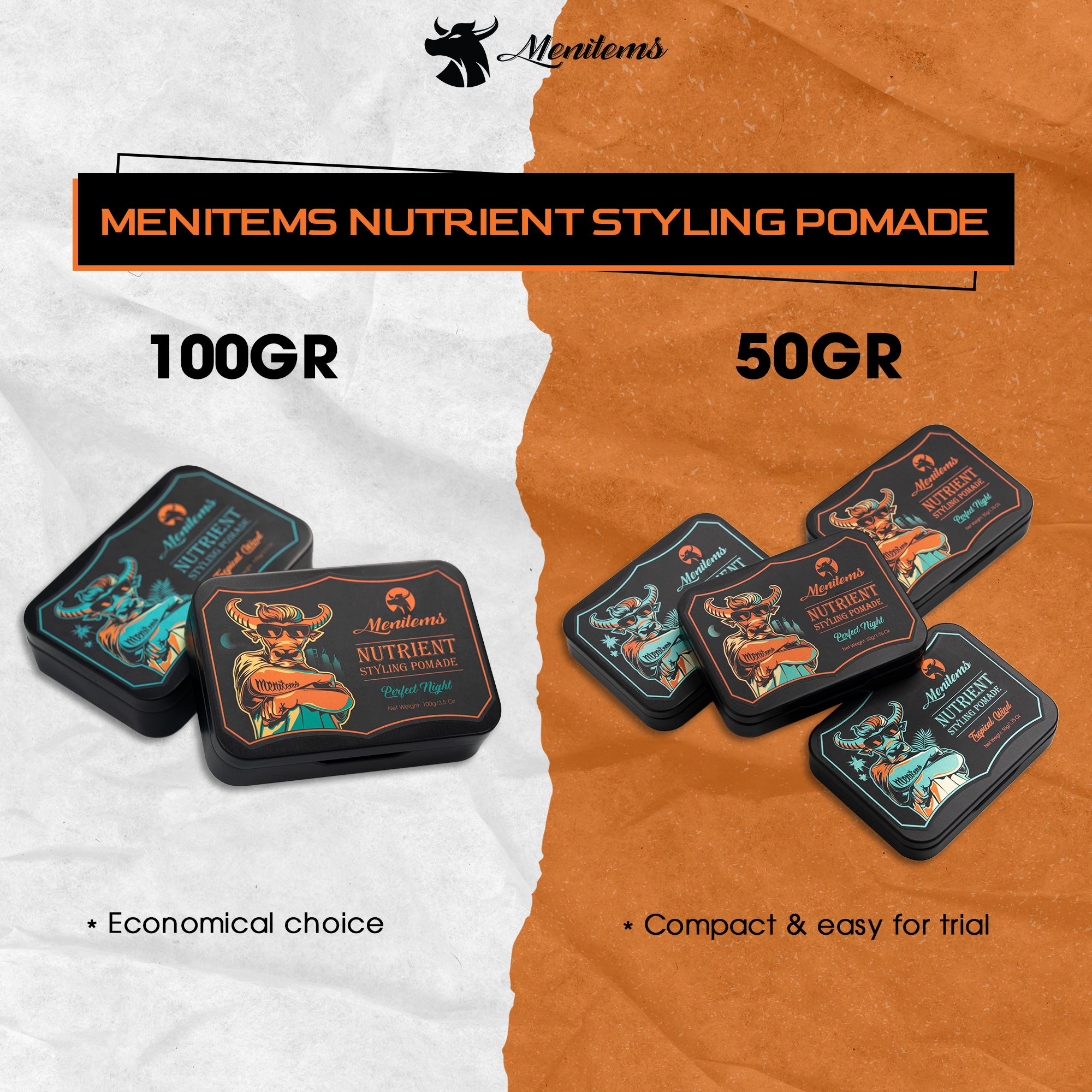 Nutrient Styling Pomade - Tropical Wind 100gr