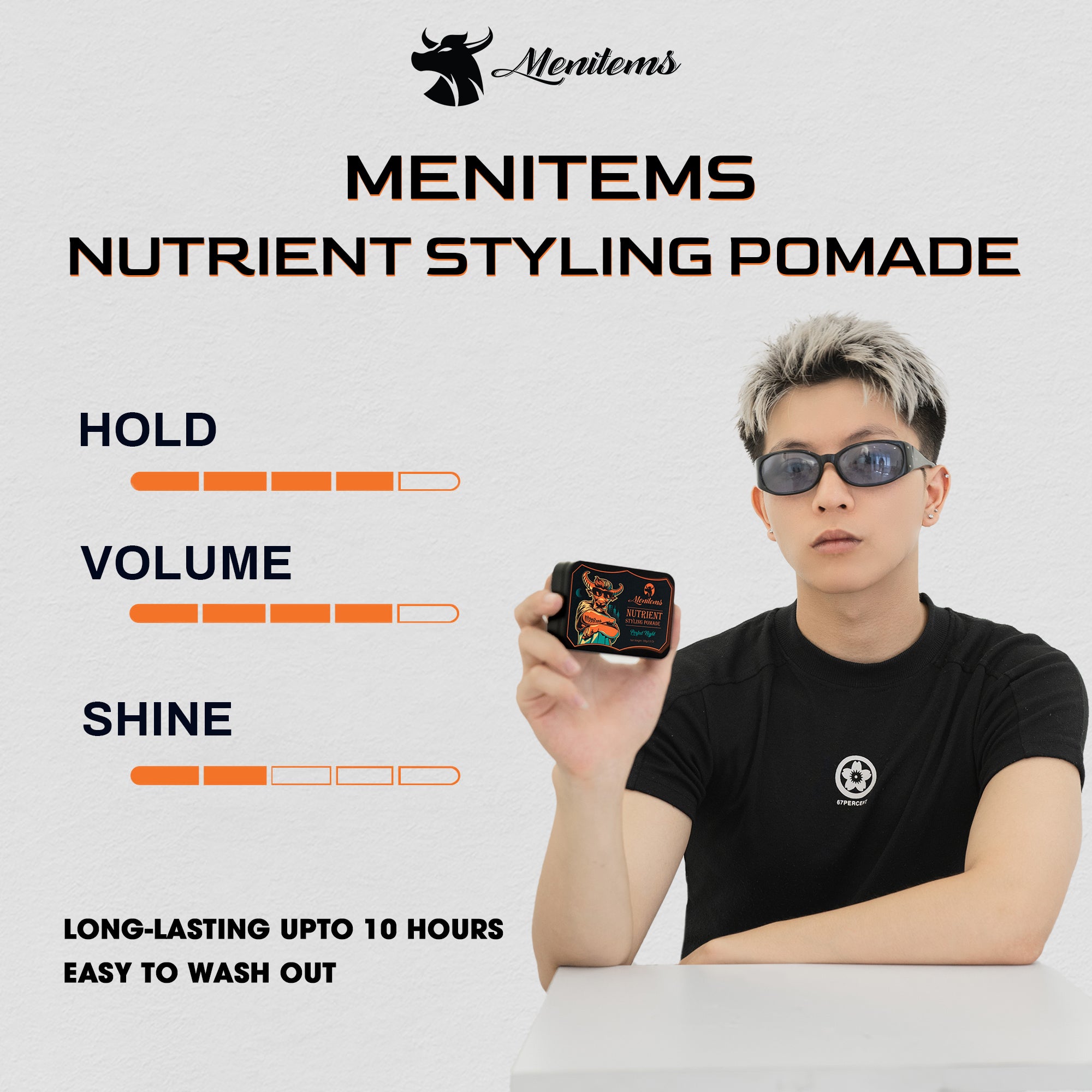 Combo Anti-dandruff shampoo + Nutrient Styling Pomade - Perfect Night