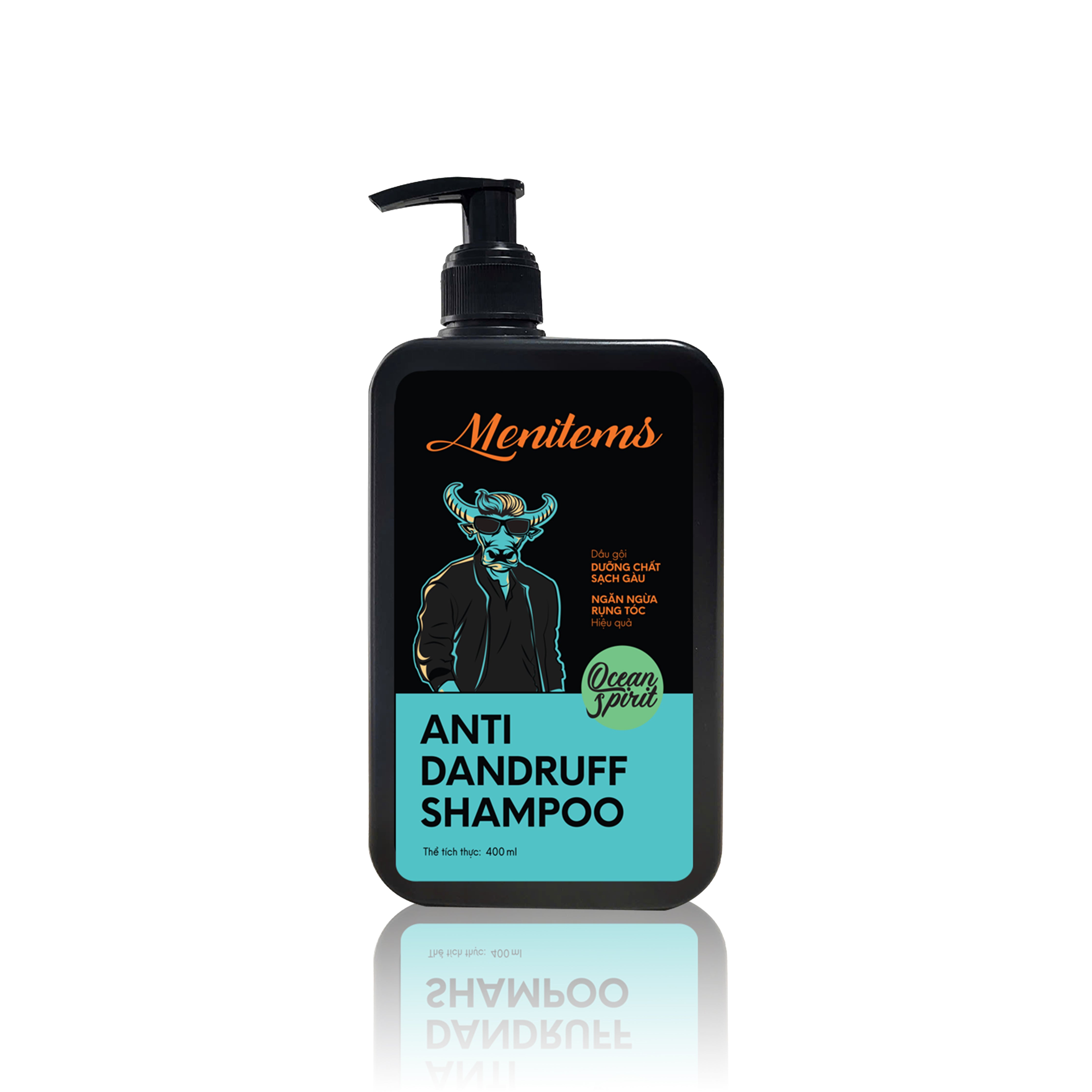 Menitems anti-dandruff shampoo 250ml 